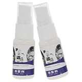 MOTHNUR 2 Stück Anti Beschlag Spray für Brillen Schwimmbrillen Helmgläser Nebelspray Klare Sicht Tragbar Sicher und Vielseitig für Brille und Optikgeräte