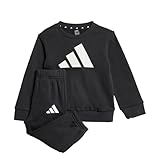 adidas Unisex Baby ESSENTIALS JOGGER, Black/White, 3-4 Years