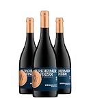 Burkheimer Winzer Spätburgunder Rotwein lieblich Spätlese - aus dem Schlossgarten mit Aromen von Waldbeeren und Schwarzkirsche - Genuss Kollektion - vom Kaiserstuhl (3 x 0,75l)