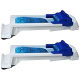 Weinblätter-Roller, 13 x 3 x 3 cm, manueller Kunststoff-Frühlingsrollen-Maker für Erwachsene und Kinder, manuell und arbeitssparend, 2 Stück Küchenhelfer zum Kochen, Weinblätter-Roller