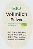 500 g +++ Bio Vollmilch Pulver +++ aus Weidemilch von Bioland Höfen im Schwarzwald +++ EUR 17,90/kg