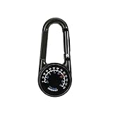 Multifunktionale Mini 3in1 Karabiner Kompass Thermometer Karabinerhaken Outdoor Kette Camping Wandern Werkzeug P0w9
