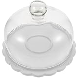 Beaupretty Keramische Tortenplatte mit Haube Dessertständer mit Deckel Eleganter Kuchenhalter für Partys Restaurants Banquettgeeignet Praktischer Schutz für Cupcakes und Süßspeisen
