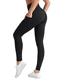 THE GYM PEOPLE Damen High Waist Sport Leggings mit Taschen, Lange Laufhose Blickdicht Shape Stretch Leggings für Fitness, Yoga, Pilates