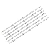 YSABVCP 6 Teile/Satz 49 Zoll LED TV Hintergrundbeleuchtung Streifen Fit for VESTEL 490DRT VNB A/B-Type REV0.8 VES490UNDS 49L3753DB 49HE4000 Fit for JVC LT-49C770(A)