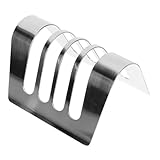 LOORGVEL Brotrahmen für Scheiben Kreativer Toastständer mit Separaten Fächern Langlebiges Kühlgitter für Geschnittenes Brot Serviergestell für Zuhause und Bäckerei