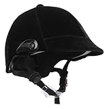 UPKOCH Verstellbarer Reithelm mit Belüftung und Abnehmbaren Polstern Atmungsaktiver Schutzhelm für Pferdesport und Outdoor aktivitäten Sichere Reitausrüstung für Mädchen und Jungen