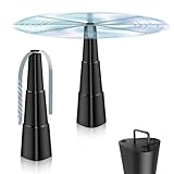 BNGXR Fliegenwedler, 2 Stück Fliegenvertreiber Halten, Fly Repellent Fan Fliegenabwehr Tragbar Anti Fliegen und Mückenschutz Ventilator Fliegenventilator für Küche, Restaurants