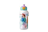 Mepal - Trinkflasche Pop-up Campus - Wasserflasche - Auslaufsichere Flasche für die Schule - Wiederverwendbar - BPA-frei & Spülmaschinenfest - 400 ml - Disney Princess