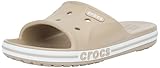 Crocs Unisex Slide, Bayaband Slide, Cobblestone, 38/39 EU