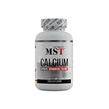 Kalzium Tabletten mit Vitamin D3 und Vitamin K2 MK7 (K2VITAL®) | 300 mg reines Kalzium pro 1 Tablette, MST® NUTRITION - MADE IN GERMANY (60 Kapseln)