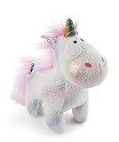 NICI Kuscheltier Einhorn Moon Keeper 22 cm – Stofftier aus weichem Plüsch zum Kuscheln und Spielen, Plüschtier für Kinder & Erwachsene, 48629, tolle Geschenkidee, weiß