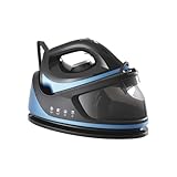 Dampfbügelstation, 3100 W Dampfbügeleisen, 8 Bar, Dampfstoß 150 g/min, Tank 1,1 l, 3 einstellbare Stufen, Temperaturbereich von 70 °C bis 210 °C, automatische Reinigung, schnelles Bügeln