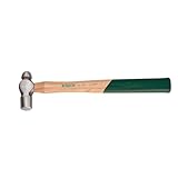 SATA ST92312SC Schlosserhammer, Vorschlaghammer, Stahlhammer und Ingenieurhammer, Englische Form mit Hickory Holzstiel 450 g (16 oz)