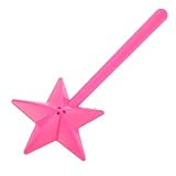 2 süße Salzstreuer, nachfüllbarer, abnehmbarer Feenstab-Salzstreuer in leichter Pentagrammform, Küchenzubehör (Three Hole (Hole Spacing: 78mm / 3.07in)