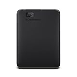 WD Elements Portable externe Festplatte 5 TB (mobiler Speicher, USB 3.0-Schnittstelle, Plug-and-Play, für Windows formatiert) Schwarz