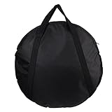BESPORTBLE Runde Instrumentenaufbewahrungstasche Gepolsterte Beckentasche Langlebig Für Sicheren Transport Von Becken Und Zubehör Oxford Material Hohe Zug