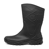 Dunlop Sports Unisex Dunlop Dee Arbeitsgummistiefel, Schwarz, 46 EU