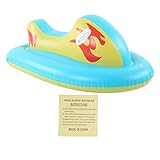 Kinder PVC aufblasbare Skibootschlitten mit Griff Winter im Freien Ski -Snowboard Dickes Design für Kinder und Erwachsene Schneeschlauch Spaß 126x76x55 cm