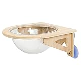 Wandmontierte Katzenregale - Durchsichtige Blasen-Saugnapf -Lounge | Fensterliege für Katzen,Geeignet Für Wohnzimmer, Zuhause, Innenbereich, Wohnung, Ecke, Arbeitsplatz Und