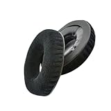 NUOBESTY Ersatz Ohrpolster für Hdsp Ii Kopfhörer Schwarz Komfortabel Langlebig für Verbesserten Klangliche