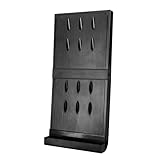 Vdaxvme Wandmontierter Dart-Halter, Ersatz-Dart-Display-Rack, 12-Loch-Dartständer, abnehmbare Dartscheiben