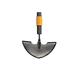 Fiskars Rasenkantenstecher, Werkzeugkopf, Breite: 35 cm, Borstahl, Schwarz/Orange, QuikFit, 1000690