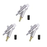 Dxoniislh 3X Luftsandstrahler Sandstrahlwerkzeuge zum Entfernen Von Rost und, Sandstrahlluftwerkzeug mit Borkarbiddüse 6MM