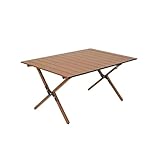 Tragbarer Campingtisch aus Carbon, 90 x 60 x 45 cm, ultraleicht, zusammenklappbar, Picknicktisch mit Tragetasche, kompakter Campingtisch für Outdoor-Aktivitäten, Grillen, Wandern, Angeln