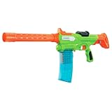 BuzzBee Air Warriors Exterminator - Dartblaster mit 2 Magazinen, abnehmbarem Laufaufsatz & Schulterstück - inkl. 20 Accu-Blast-Darts