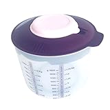 Tupperware Backen Rühr-Mix Messbecher Candy 2,0 L Rührbecher Backhelfer D216 brombeere lila rosa weiß