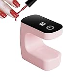 UV-Nagellampe für Gel-Nagellack, tragbarer Nageltrockner mit Schnellhärtungsfunktion, kompaktes Maniküre-Licht für Salon, Zuhause, Reisen, Studenten, Schönheitsveranstaltungen, Nagelkunst, 1 Stück