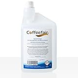 Coffeefair Milchschaumreiniger Universal 1l klar | Milchsystemreiniger für Kaffeevollautomat | INTENSIVE REINIGUNG | ERGIEBIG
