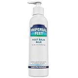 Imperial Feet Fußbalsam Blau für Trockene Haut - 150 ML Honigbalsam zur Entfernung Harter Haut - Reparierende Creme für Rissige Fersen - Balsam zum Weichmachen, Befeuchten und Beruhigen Trockener Haut