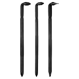 HARFINGTON 3-teiliges Offset-Schraubendreher-Set PH2 PH1 SL6 Kreuzschlitz, rechtwinklig, 90 Grad, doppelseitiges L-Handwerkzeug für die Reparatur von Haushaltsgeräten, Schwarz