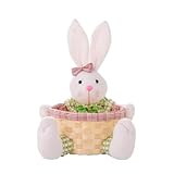 Ostern Eier Deko Oster Basteln Ostern Ornament Dekoration Lieferungen Cartoon Nette Osterhase Puppe Süßigkeiten Ei Lagerung Liefert Ostern Eier Deko Oster Basteln Kinder (B, One Size)