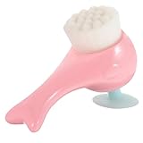 Healeved Doppelseitige Gesichtsreinigungsbürste handbürste handwaschbürste gesichtsreinigungsbürsten face massage Haut Deckel sauber Peeling mit Gesichtsbürste Peeling Scrubber weiches Fell