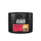 ESN Meta X 2.0, 270 g, 30 Portionen, mit Pflanzenextrakten, Glycin, Cholin, Niacin, Selen und Koffein, zur Anregung des Stoffwechsels und Fettverbrennung, made in Germany