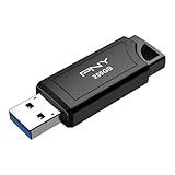 PNY 256GB PRO Elite V3 USB 3.2 Gen 2 Flash-Laufwerk, bis zu 1000 MB/s Lesen & 800 MB/s Schreiben, Extreme Leistung für Datenspeicherung und -übertragungen, hochwertiges Metalldesign, Typ-A-Anschluss