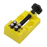 Schraubstock mit 8 Löchern, feste Klemme, Bohrtisch, Schraubstock, verstellbar, Schnellöffnungswerkzeug, Mehrzweck-Holzbearbeitung, Flachzange