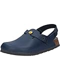 BIRKENSTOCK Tokio Clogs Leder - ESD20345:2011 - Blau - Gr. 39