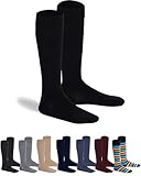 RS. Harmony Stützkniestrümpfe mit Kompression – Ideal für Reisen, Büro & lange Fahrten – Gegen geschwollene Beine – Für Damen & Herren, 44450, 1 Paar, schwarz, 39-42