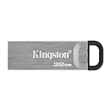 Kingston DataTraveler Kyson USB 3.2 Gen 1 USB-Stick 32GB - Mit stilvollem, kappenlosem Metallgehäuse