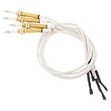 Toddmomy 4 Stück Teiliges Gasofen Zündelektroden mit Keramik Zündnadel und Sensornadel Präzise Flammenerkennung Langlebig Einfache Montage Kompatibel mit Meisten Gasherden