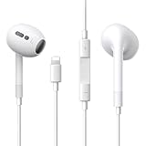In-Ear Kopfhörer für iPhone, [MFi-Zertifiziert] HiFi Kopfhörer Audio Stereo, mit Anschluss Mikrofon und Lautstärkeregler,Kopfhörer Lightning mit iPhone 14 Pro/14 Pro Max/13/12/11/XR/XS/X/8/7/SE