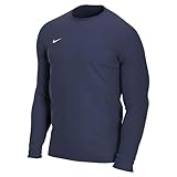 Nike Herren Nk Dry Park Vii Jsy Langarm trikot, Midnight Navy/White, M EU