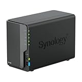 Synology DS224+ 2-Bay Diskstation NAS (Intel Celeron J4125 4-Core 2.0 GHz 2GB DDR4 RAM 2xRJ-45 1GbE LAN-Port) 8 TB Bundle mit 2X HAT3300-4T