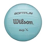 Wilson AVP Soft Play Volleyball, offizielle Größe, Blau