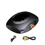 Video-Umschalter, 192 kHz Audio Konverter Splitter Digital Zu Analog Audio Adapter Optische Koaxial Zu R/L RCA 3,5 Jack DAC for PS4(3)