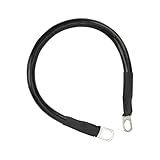 11,8 -Zoll -Erdungsdraht 4AWG 25mm2 150A Hohe Zähigkeit Flexible Erdkabel für den Batteriewechselrichter mit Lebensdauer mit Dem Lebensstandard Ersatz der OD.